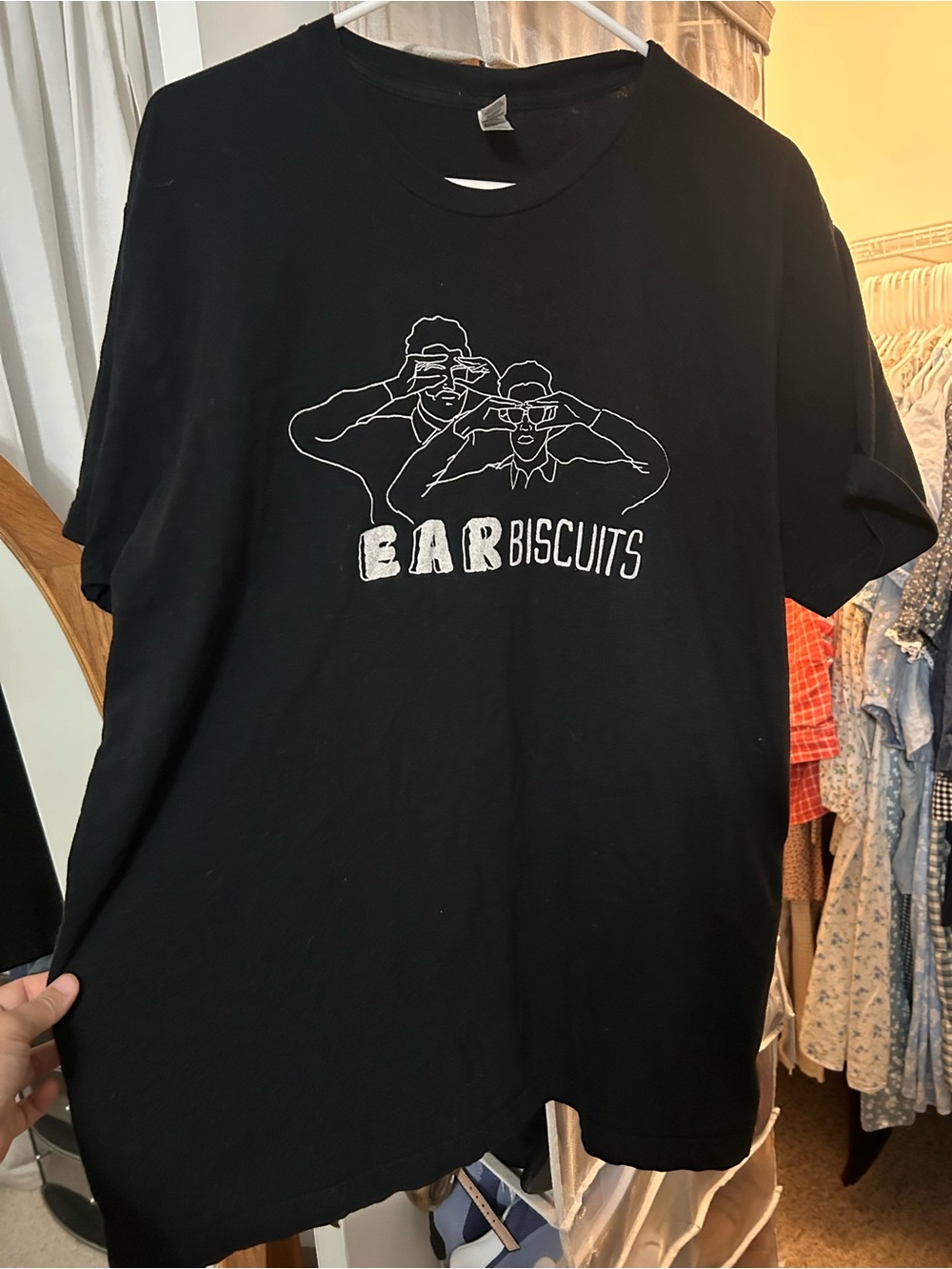 Good Mythical Morning Ear Biscuits Graphic Tee Shirt